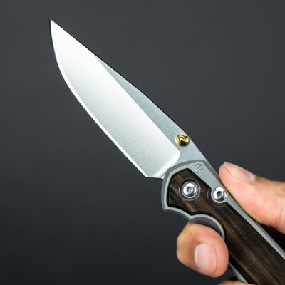 Chris Reeve Knives Small Sebenza 31 w/ Macassar Ebony