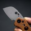 Koch Tools Gnat - Brown Linen Micarta & AEB-L (Custom)