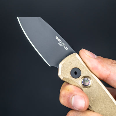Pro-Tech Knives Runt 5 - Aluminum Bronze (Limited & Custom)