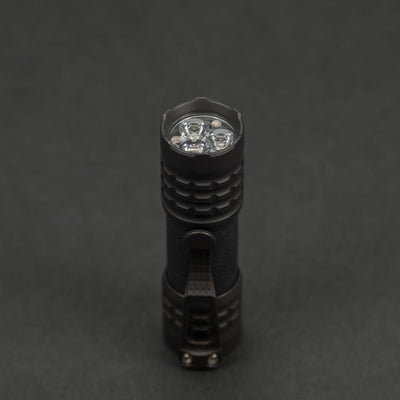 Flashlight - CWF & Ti2 Design Pele Flashlight - TRD Viking Etch W/ Blue Secondary (Custom)