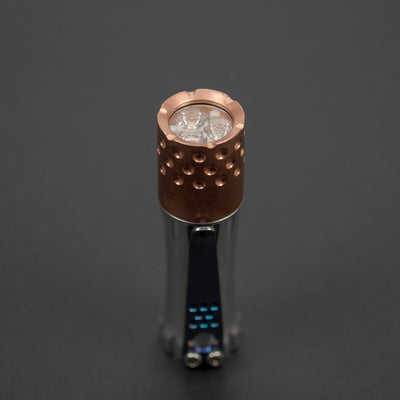 Flashlight - Laulima Metal Craft Malihini Flashlight - Aluminum & Copper (Custom)