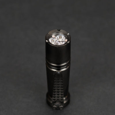 Flashlight - Laulima Metal Craft Wayfinder Flashlight - DLC Coated Titanium (Custom)
