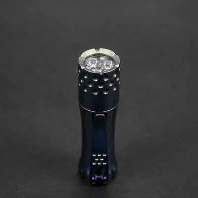 Flashlight - Pre-Owned: Laulima Metal Craft Malihini Flashlight - Blue & Green Anodized Titanium (Custom)