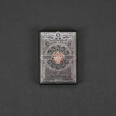 Game - Black Ink Playing Cards - Devastation - Silver Edition