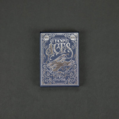 Game - Black Ink Playing Cards - Top Aces Of WWI - Limited Edition