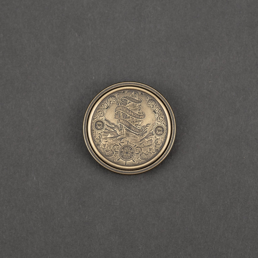 Pre-Owned: Pocket Lore Spinning Coin - Brass