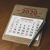 General Store - Field Notes - 15-Month Workstation Calendar (2020)