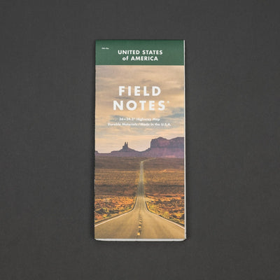 General Store - Field Notes - National Highway Map (Limited Edition)