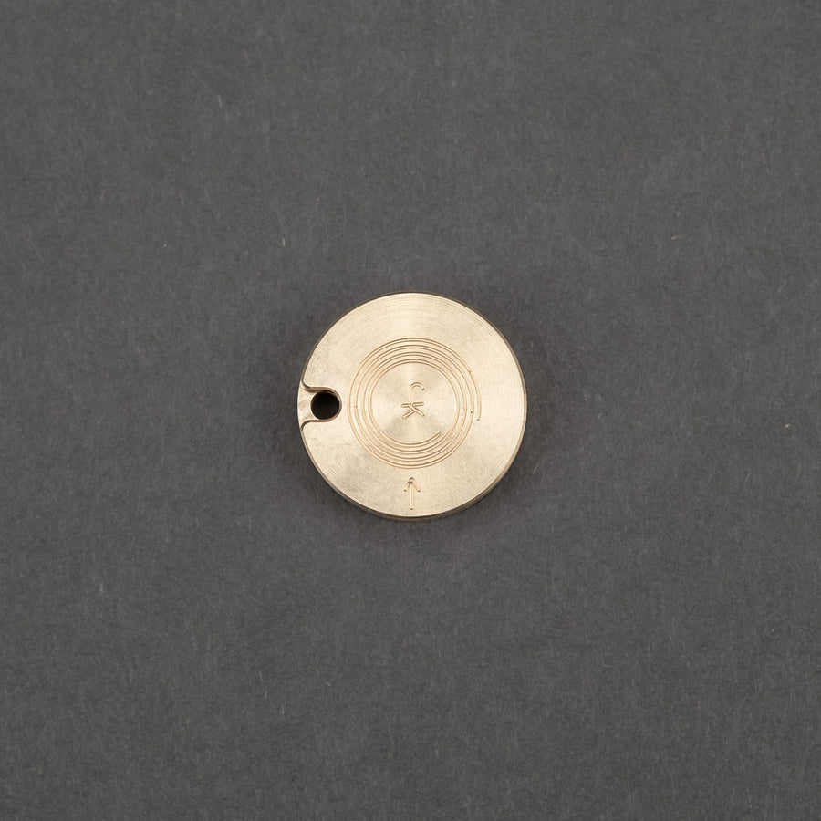 Jordan Metal Art Coin Whistle - Bronze (Custom)