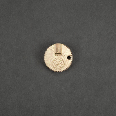 Jordan Metal Art Coin Whistle - Mokume