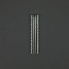 General Store - TiConnector Travel Chopsticks - Diamond Engraved Titanium