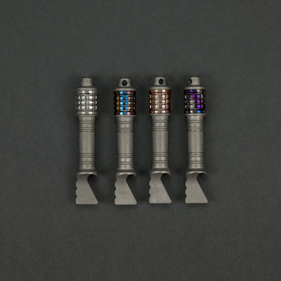 Keychains & Multi-Tools - Combat Beads Concealed Pry Tool - Titanium