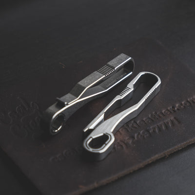 Keychains & Multi-Tools - Handgrey Titanium Keyhook