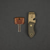 Keychains & Multi-Tools - J Bergman Knives BrewTool - Thick Bronze & OD Green Micarta (Custom)