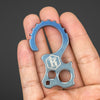 Keychains & Multi-Tools - Koch Tools Culprit 2.0 - 1/4” Titanium Fade Anodized