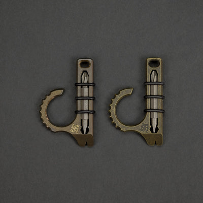 Keychains & Multi-Tools - Koch Tools Duo-X - Brass