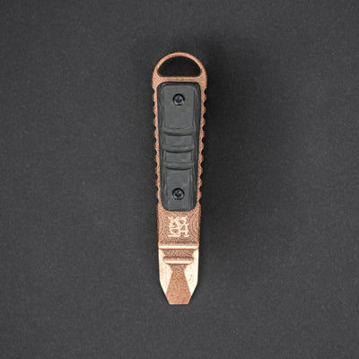 Keychains & Multi-Tools - Koch Tools Kursor Prybar - Copper W/ Seigaiha (Exlcusive)