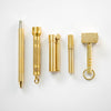 Ober Metal Works Square head Hammer Keychain - Brass