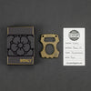 Keychains & Multi-Tools - Pre-Owned: Burnley Cypop - .25 Brass Toothy Rose (Custom)