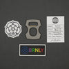 Keychains & Multi-Tools - Pre-Owned: Burnley Designs Contra Cypop - Stainless & Brass