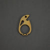 Keychains & Multi-Tools - Pre-Owned: VoxDesign Anchor Stamped Ping - Marine Brass (Custom)