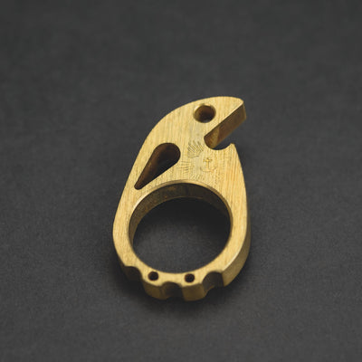 Keychains & Multi-Tools - Pre-Owned: VoxDesign Anchor Stamped Ping - Marine Brass (Custom)