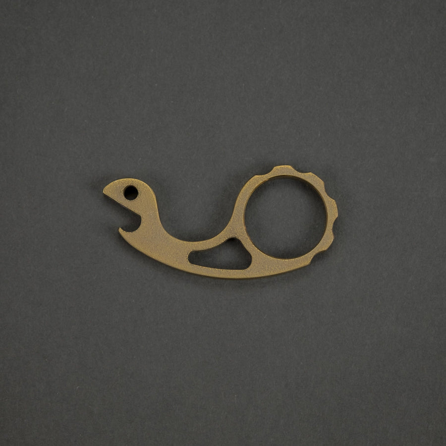 Keychains & Multi-Tools - Pre-Owned: VoxDesign Monkey Edge Sportster Snailor W/ Slip - Titanium (Custom)