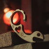 Keychains & Multi-Tools - VoxDesign 1/4” Hooker Snailor - Blasted & Tumbled Bronze