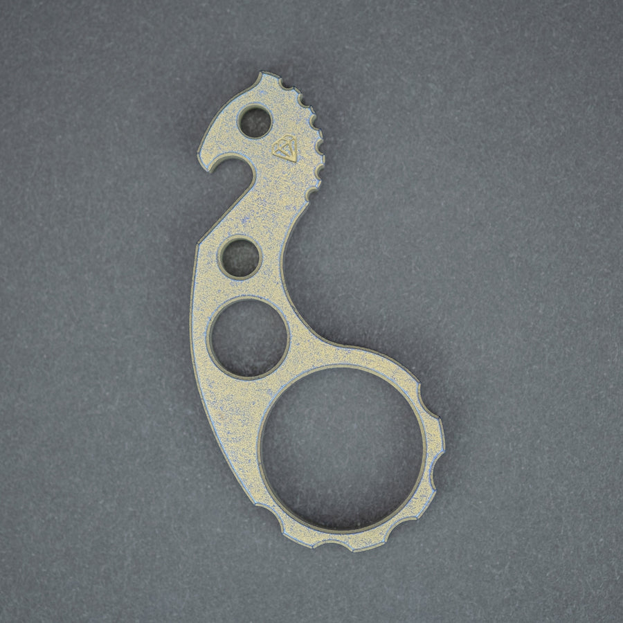 Keychains & Multi-Tools - VoxDesign 1/4” Seahorse - Triple Ano Titanium