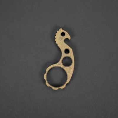 Keychains & Multi-Tools - VoxDesign Bronze Anodized Seahorse - Titanium (Custom)