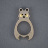 Keychains & Multi-Tools - VoxDesign ‘Gus’ 3/8” Raccoon - Two Toned Titanium