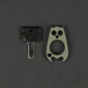 Keychains & Multi-Tools - VoxDesign Heartless Orwell - Triple Anodized Green Titanium (Custom)