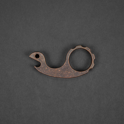 Keychains & Multi-Tools - VoxDesign Patina'd Snailor - Copper (Custom & Exclusive)