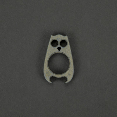 Keychains & Multi-Tools - VoxDesign Tiny Orwell - Blasted & Triple Anodized Titanium (Custom)
