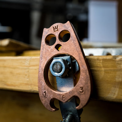 Keychains & Multi-Tools - VoxDesign Vox 1/4" Owl - Copper