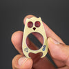 Keychains & Multi-Tools - VoxDesign Vox 3/8” Tiny Owl - ‘Joker’ Titanium