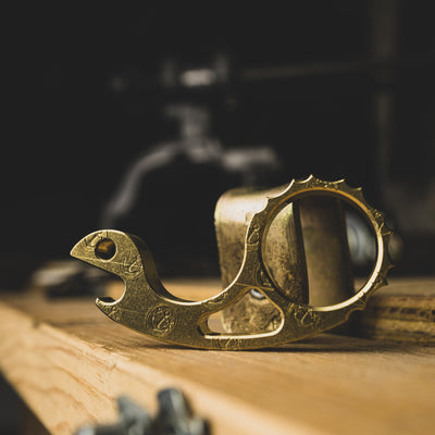 Keychains & Multi-Tools - VoxDesign Vox Snailor - 3/8” Diamond Brass