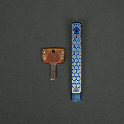 Keychains & Multi-Tools - Zach Wood Honey Comb Prybar - Titanium