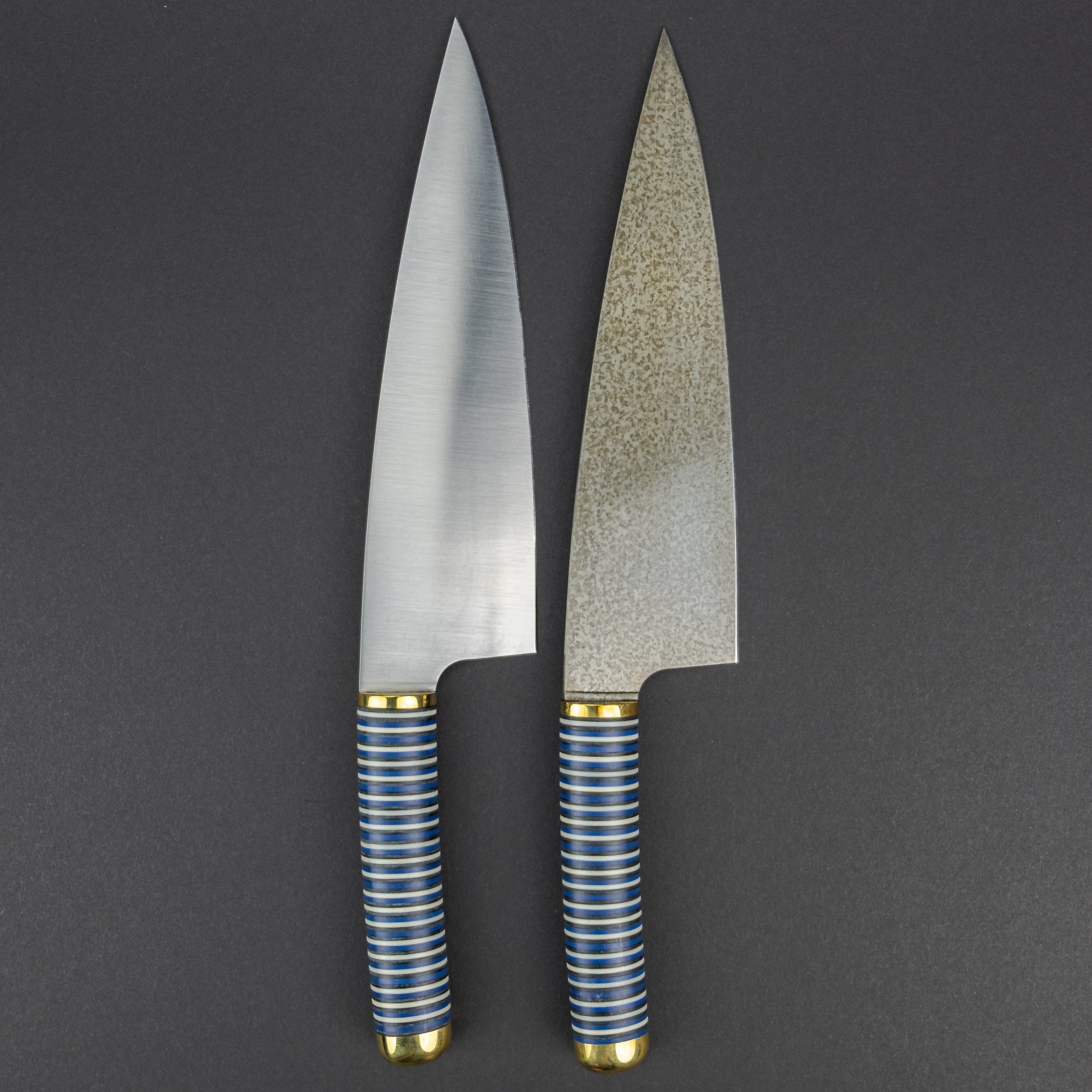 https://urbanedcsupply.com/cdn/shop/products/kitchen-florentine-kitchen-knives-f4-chef-knife-blue-black-ivory-stacked-handle-custom-3_2000x.jpg?v=1601344934