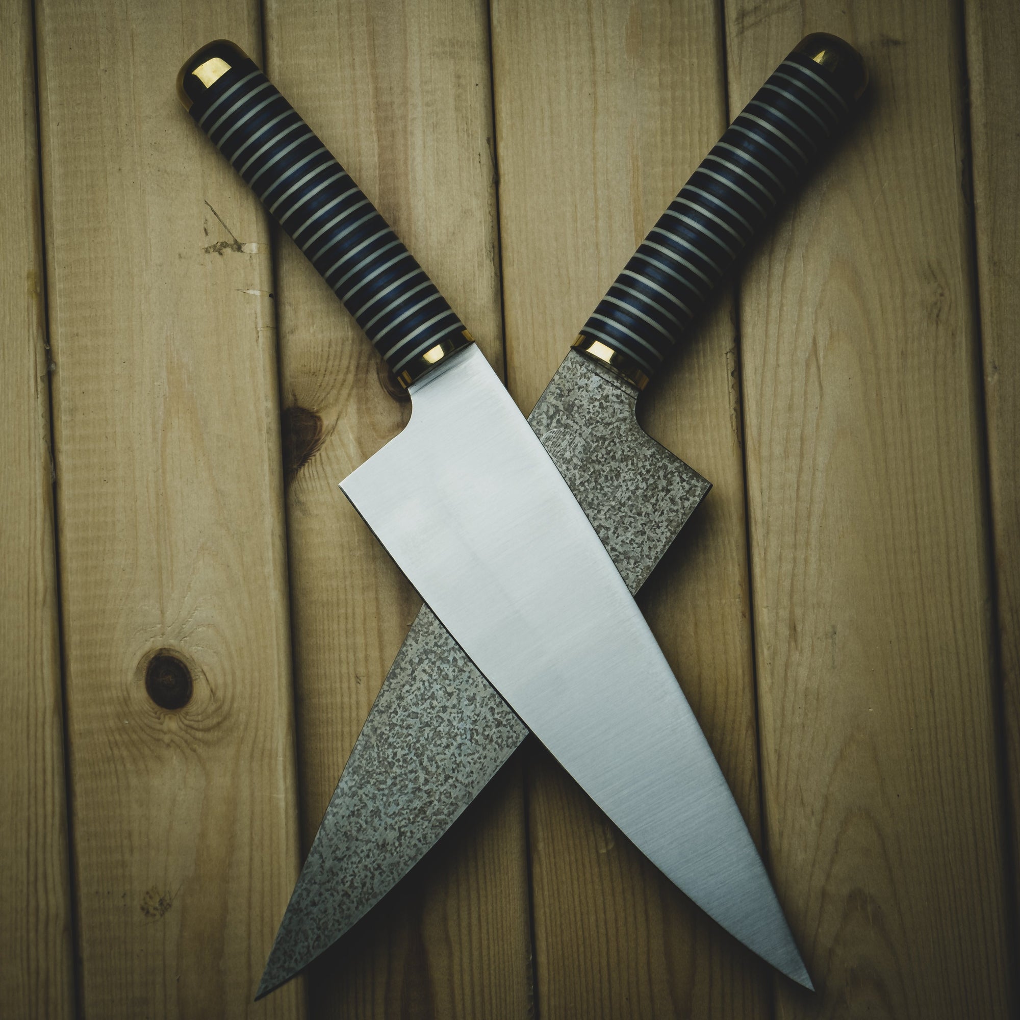 https://urbanedcsupply.com/cdn/shop/products/kitchen-florentine-kitchen-knives-f4-chef-knife-blue-black-ivory-stacked-handle-custom-6_2000x.jpg?v=1601344934