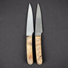 Kitchen - Florentine Kitchen Knives F4 Paring Knife - Poplar Wood (Custom)