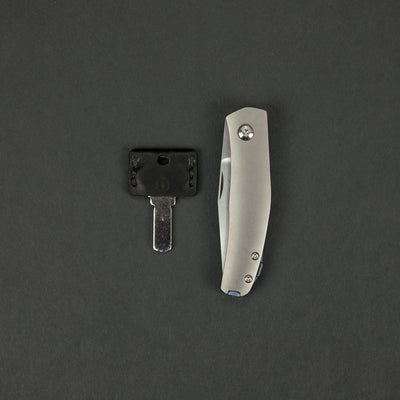 Knife - Anso Casino - Titanium W/ Kobolt Hardware (Custom)