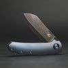 Knife - Anso Haddock Prototype - Titanium & Damascus (Custom)