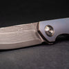 Knife - Anso Orso - San Mai, Kobolt Ti Handle, Zirc Pivot Ring, Cuprum Ti Clip & Backspacer (Custom)