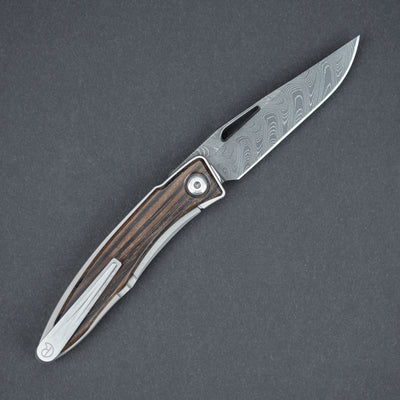 Knife - Chris Reeve Knives Mnandi - Macassar Ebony & Boomerang Damascus