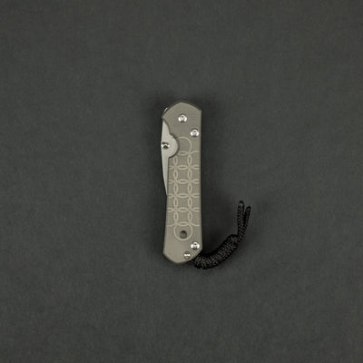 Knife - Chris Reeve Knives Small Sebenza 21 Drop Point CGG Chainmail