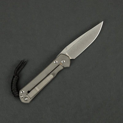 Knife - Chris Reeve Knives Small Sebenza 21 Drop Point CGG Rhino