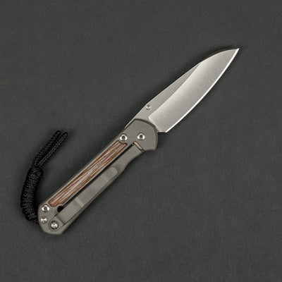Knife - Chris Reeve Knives Small Sebenza 21 Insingo - Natural Micarta