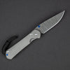 Knife - Chris Reeve Knives Small Sebenza 31 Left Handed - Ladder Damascus