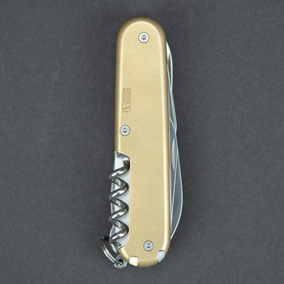 Knife - DE Custom Forge Climber Brass Scales (Custom)